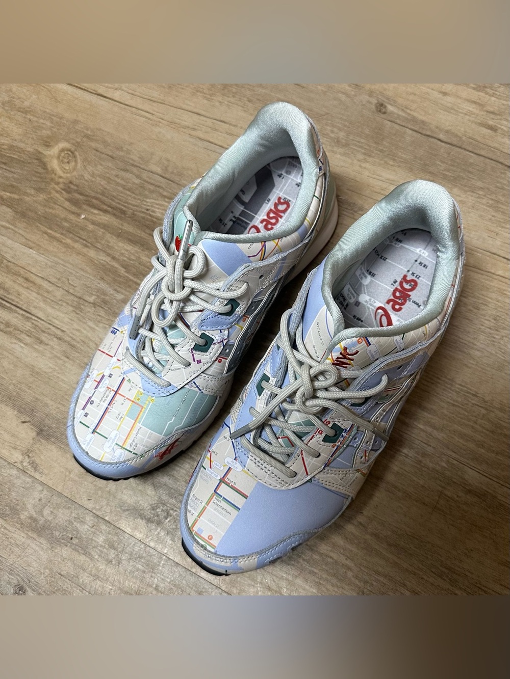 atmos x ASICS Gel Lyte 3 OG 'NYC Subway' Sneakers- Size Men’s 7 - Picture 9 of 15